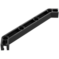 Lego kostka (kostička) Znap 11, 4 díry (otvory), černá (4120187)